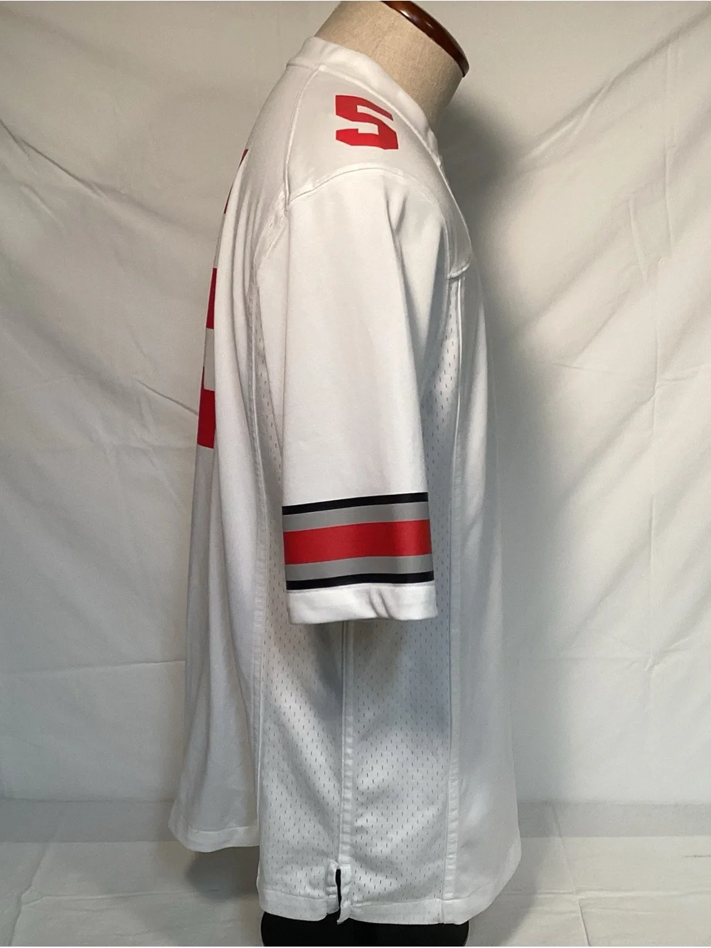 Ohio State Buckeyes Nike White and Red Football Jersey Men’s Size Medium